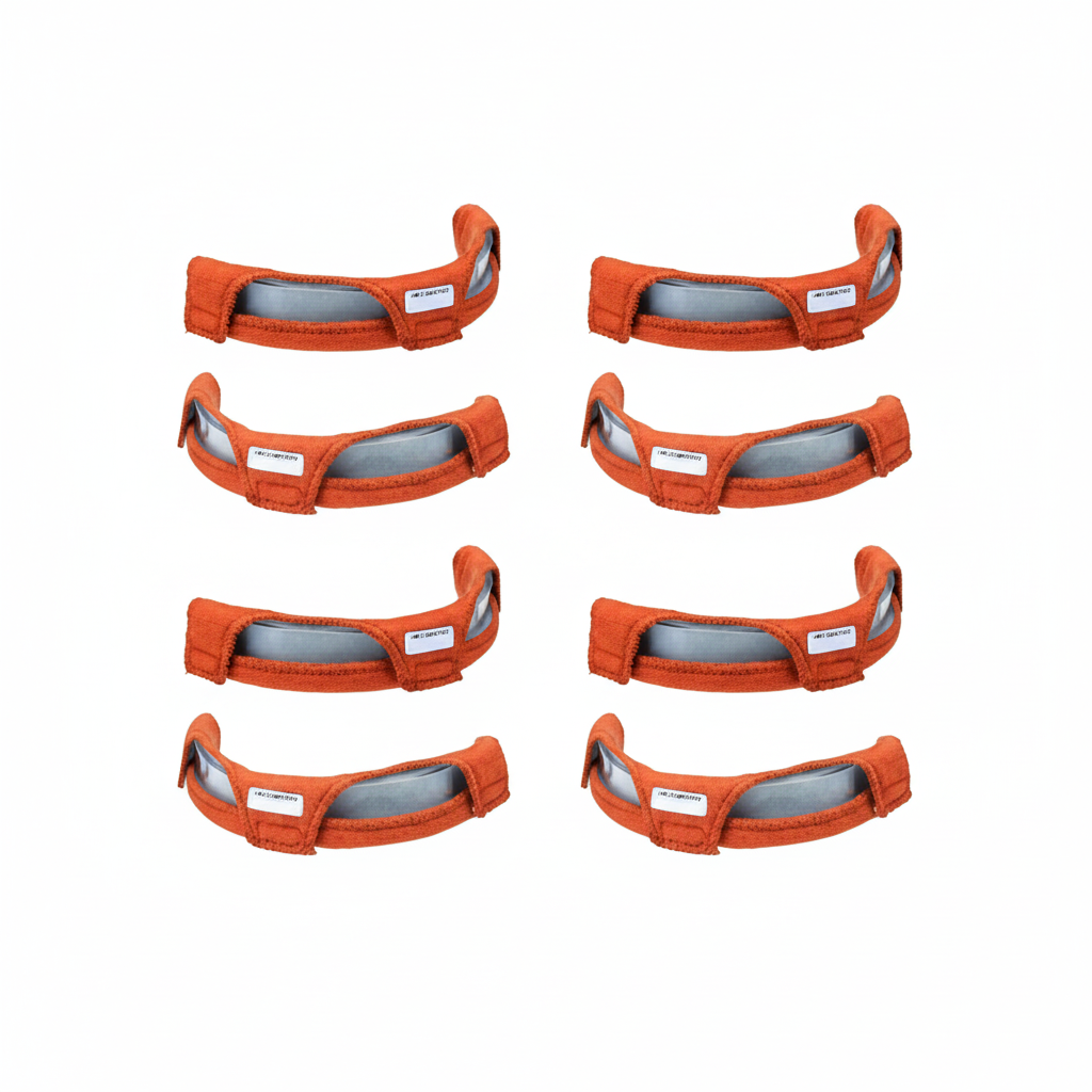 Almohadillas de Casco de Seguridad Naranja (6 Unidades)