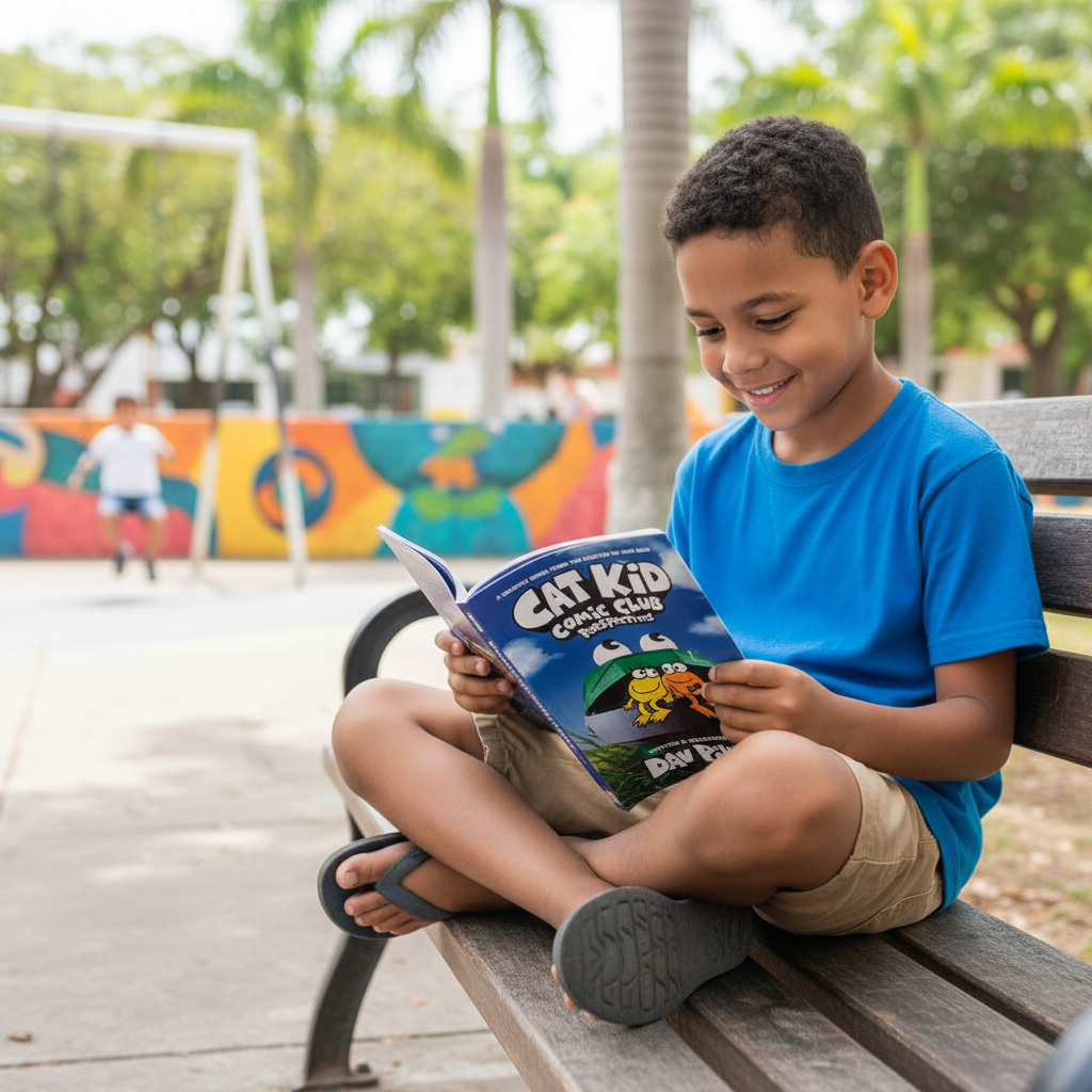 ¡Nuevas Aventuras con Cat Kid Comic Club: Perspectives!