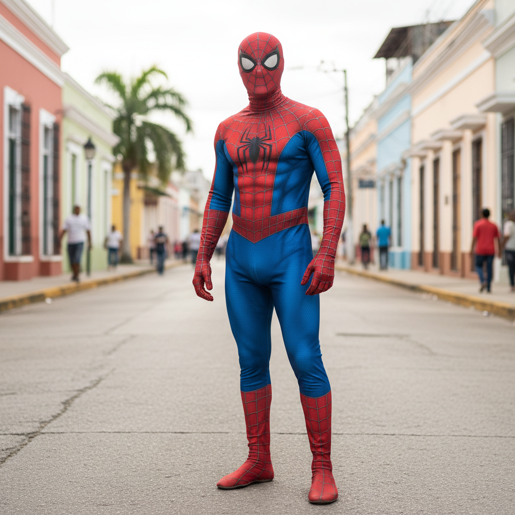 ¡Conviértete en Spider-Man con este traje increíble!