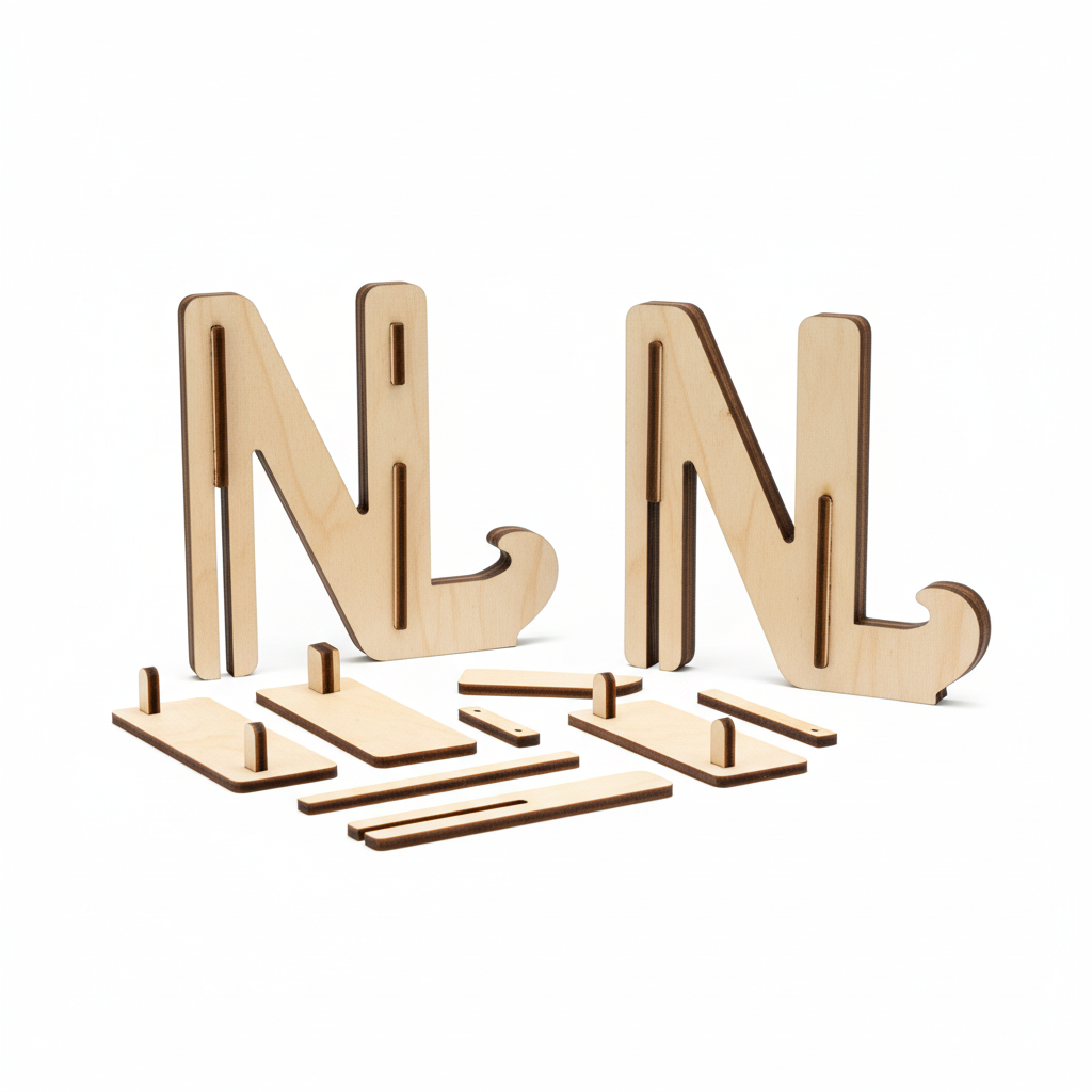 Letras 3D de Madera para Decorar