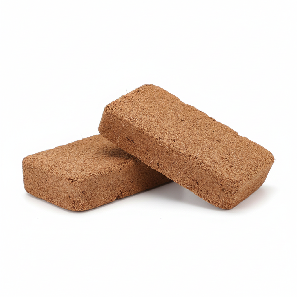 Ladrillos de Fibra de Coco Premium - ¡Ideal para tus Plantas!