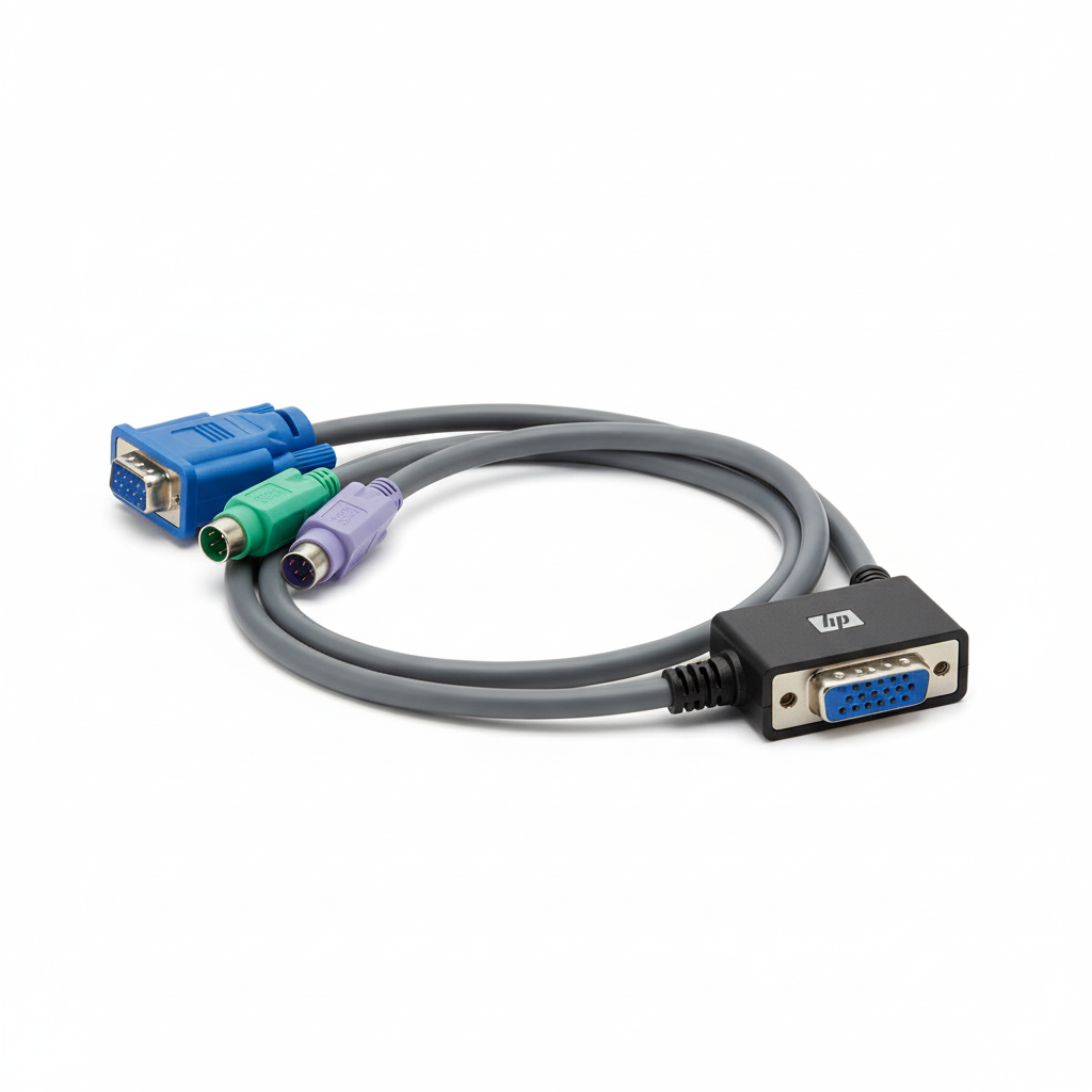 Cable HP para Video y Teclado/Mouse