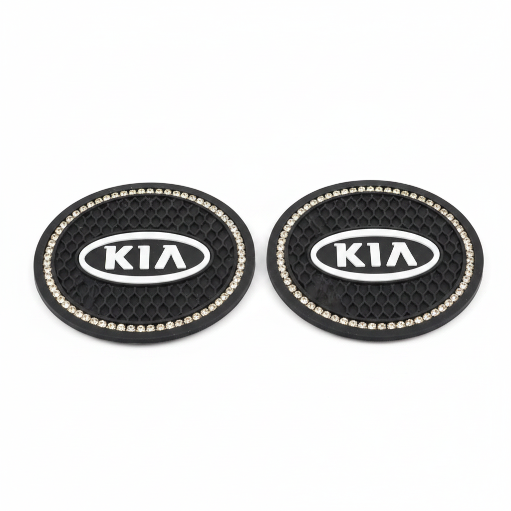 Tazas Antideslizantes con Diamantes para Kia