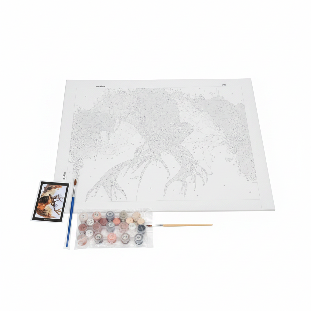 Kit de Pintura por Números: ¡Arte Fácil para Todos!