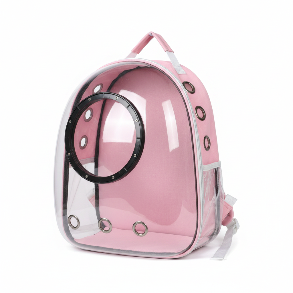 Mochila Transportadora para Mascotas con Ventana Transparente