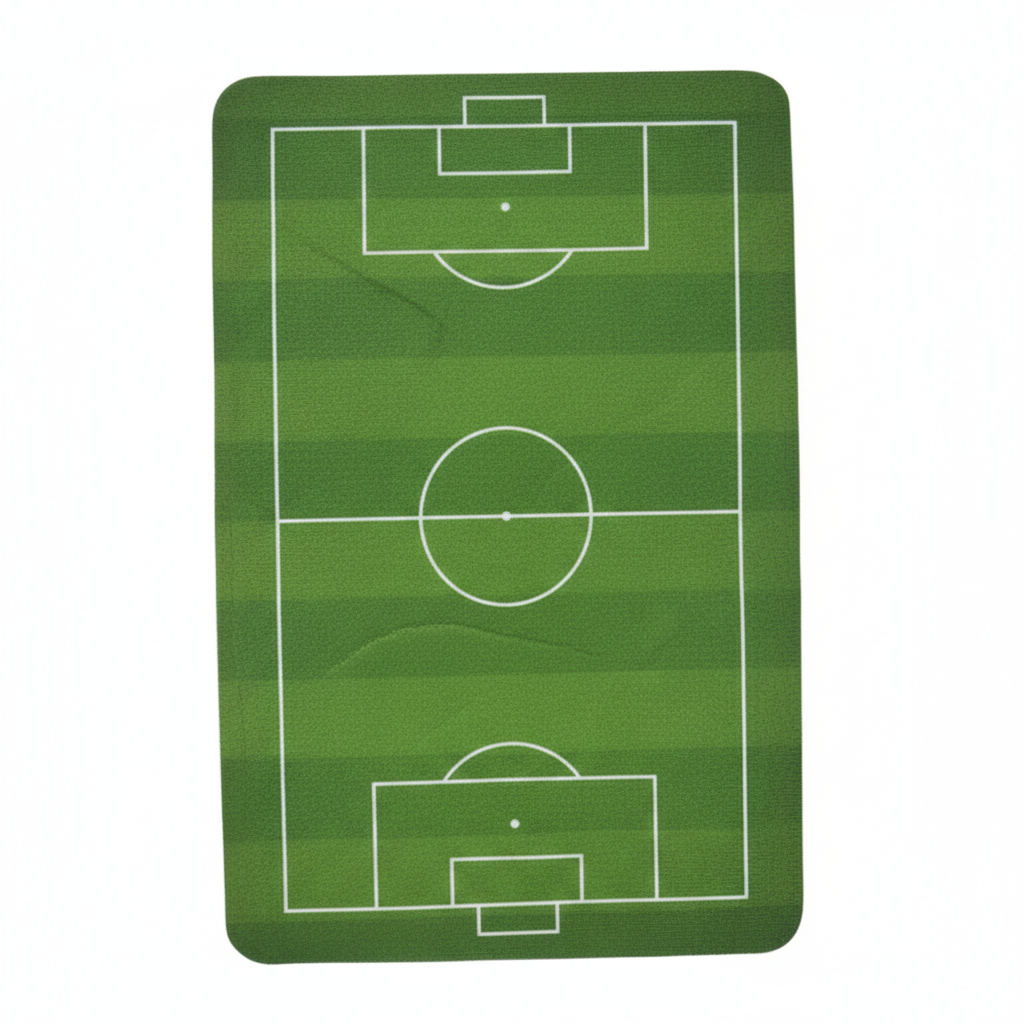 ¡Lleva la emoción del fútbol a casa con esta alfombra de juego!