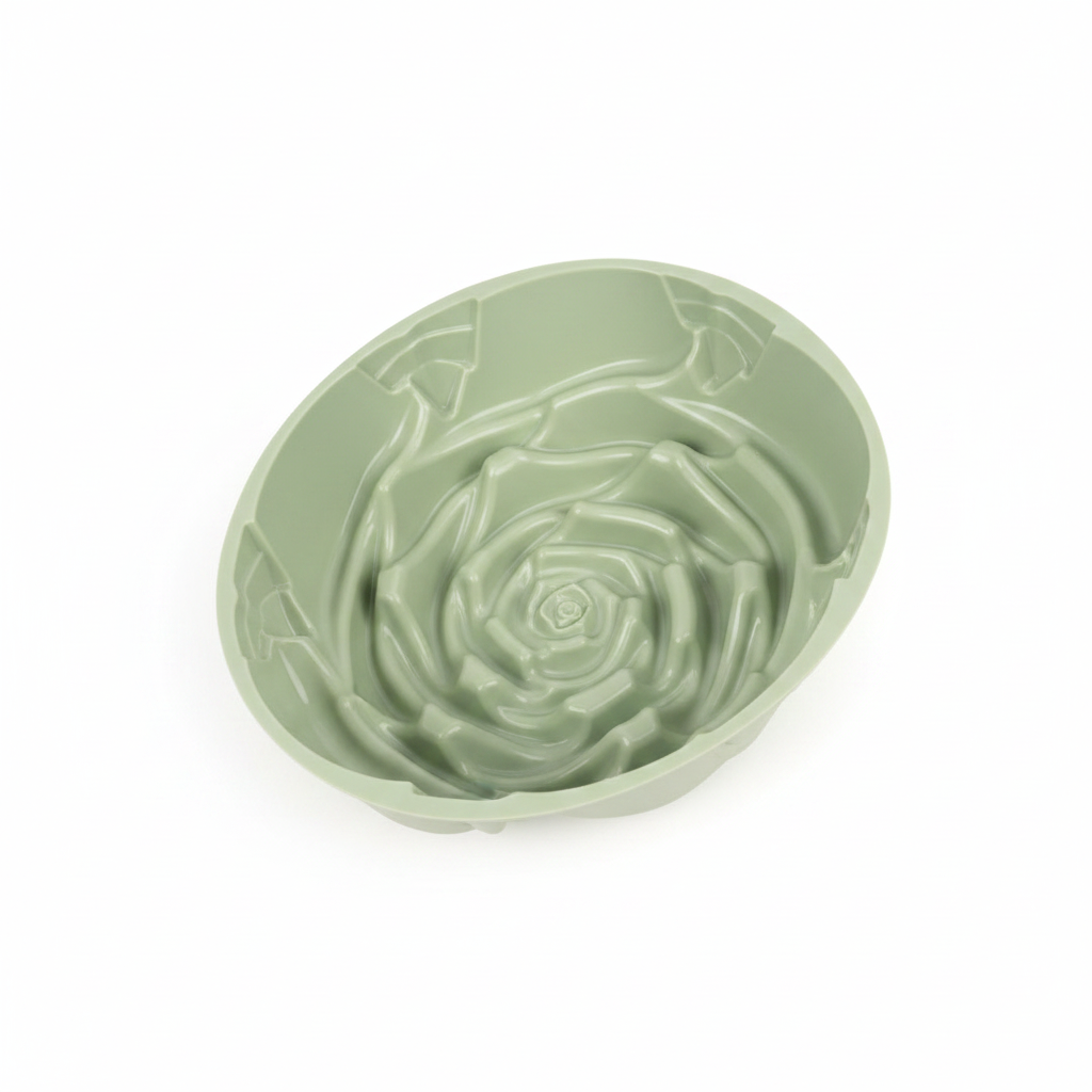Molde Diseño Rosa: ¡Tus Postres Más Bellos! r