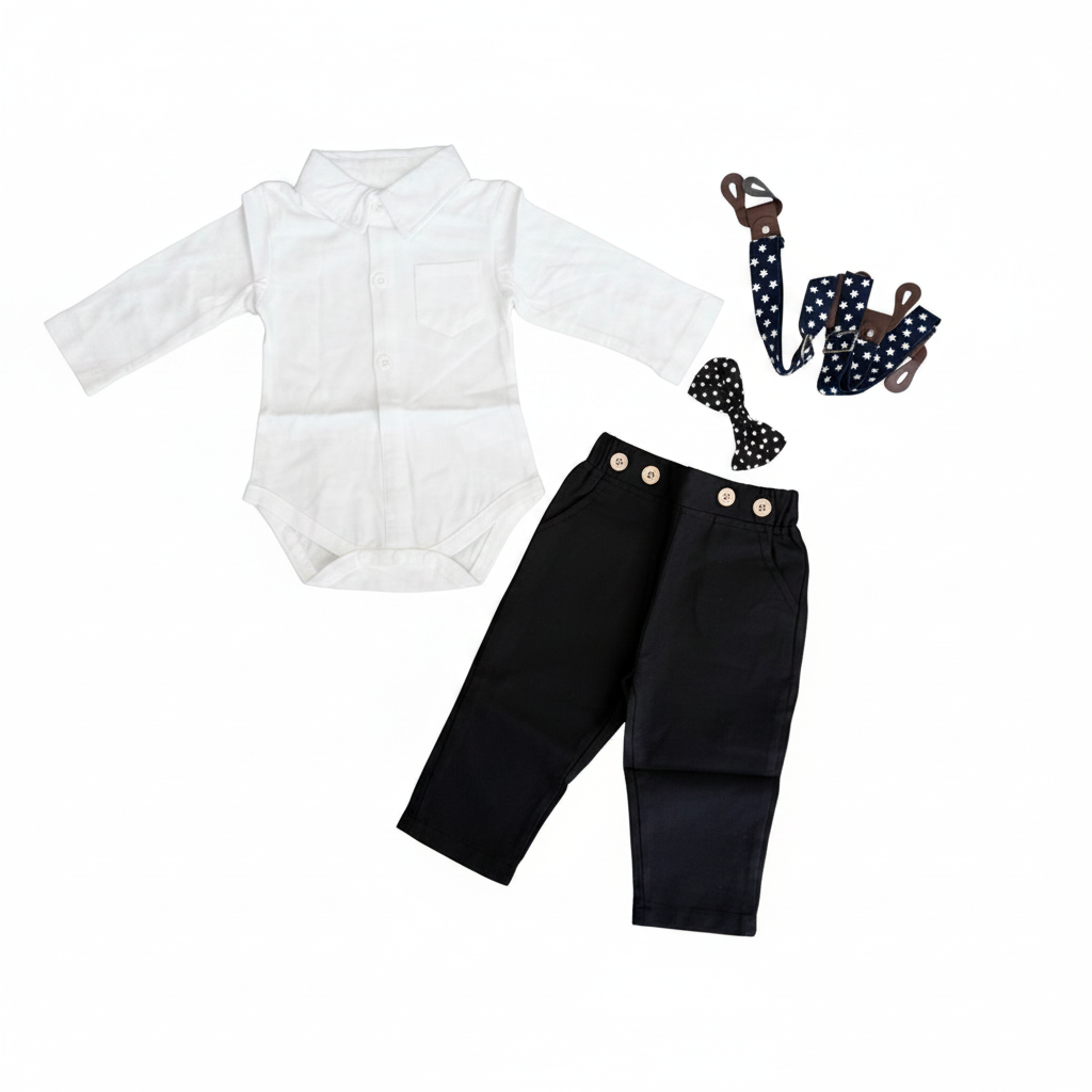 Conjunto Elegante para Bebé: ¡El Look en Perfecto en! Size 18-24M