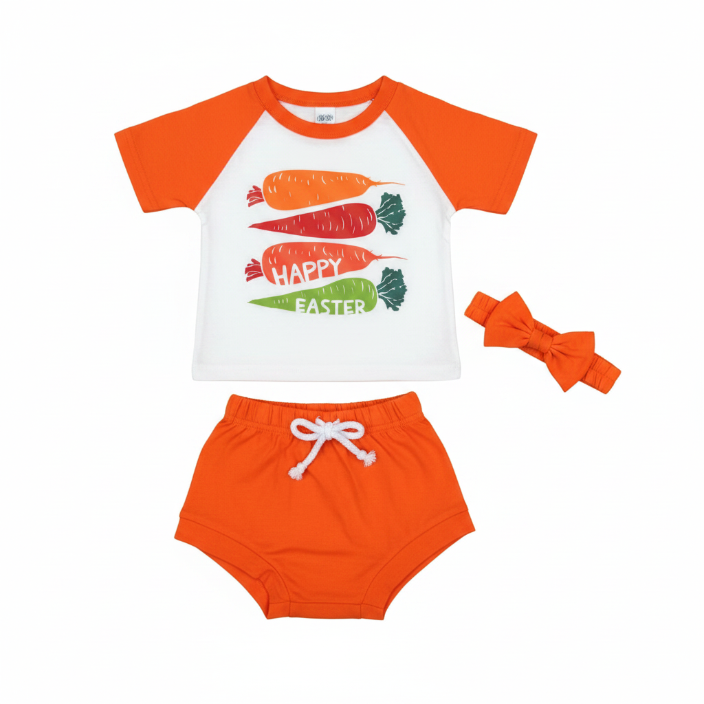 Conjunto 'Feliz Pascua' para Bebé: ¡Estilo y Diversión!