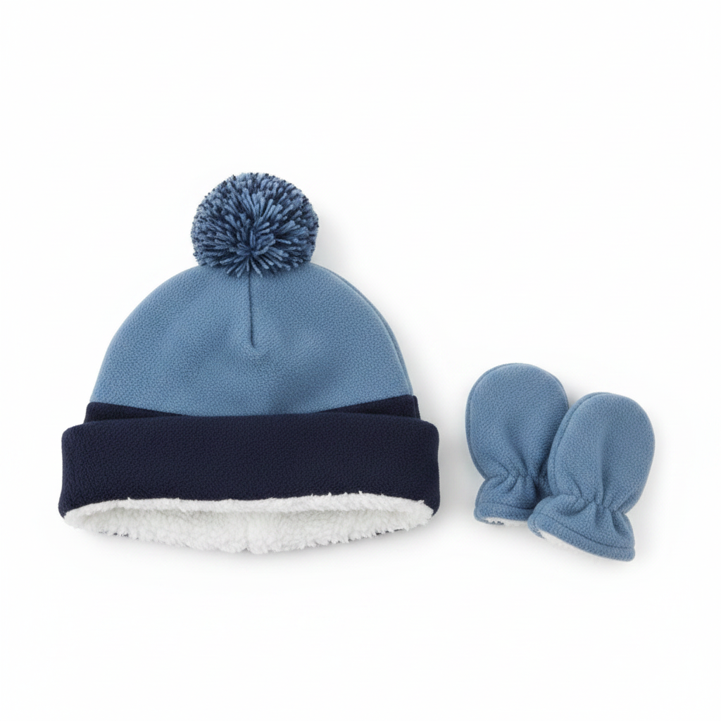 Set de Gorro y Manoplas Carter's para Bebé Niño