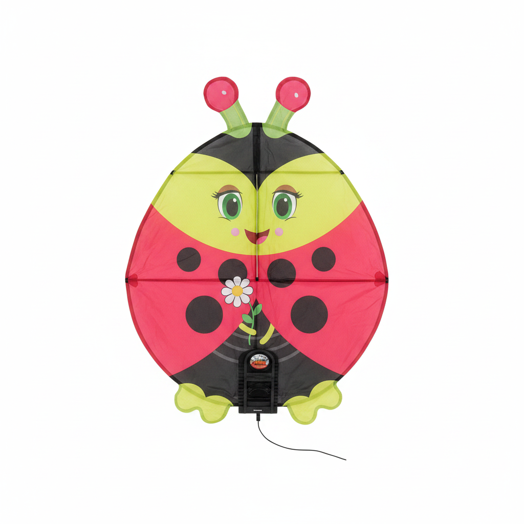 Cometa Ladybug Divertida para Niños