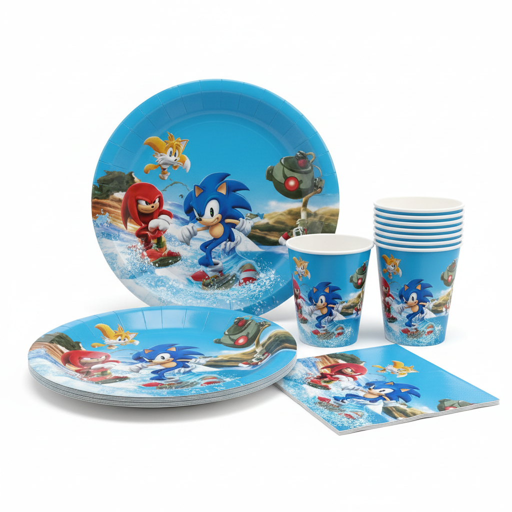 ¡Fiesta Súper Rápida con Sonic!