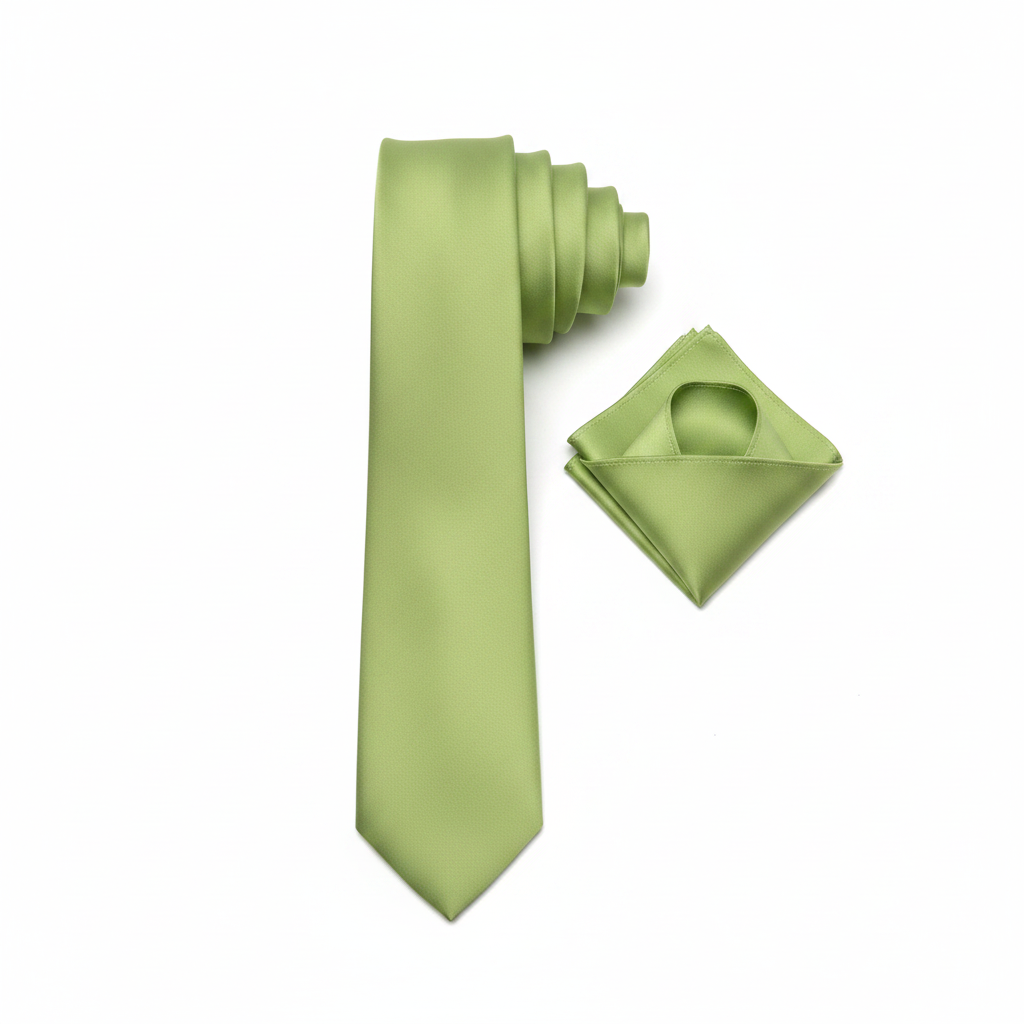 Set de Corbata y Pañuelo Murong Jun: Elegancia y Calidad