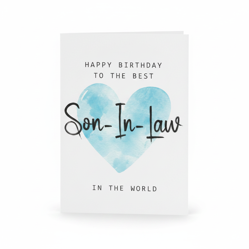 ¡Feliz Cumpleaños al Mejor Yerno del Mundo!