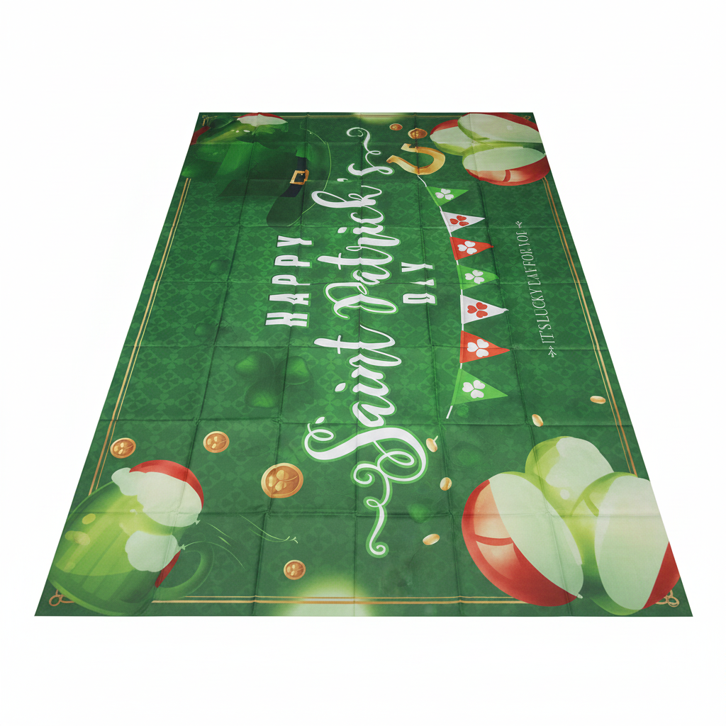 ¡Celebra con Estilo! Banner "Happy St. Patrick's Day"
