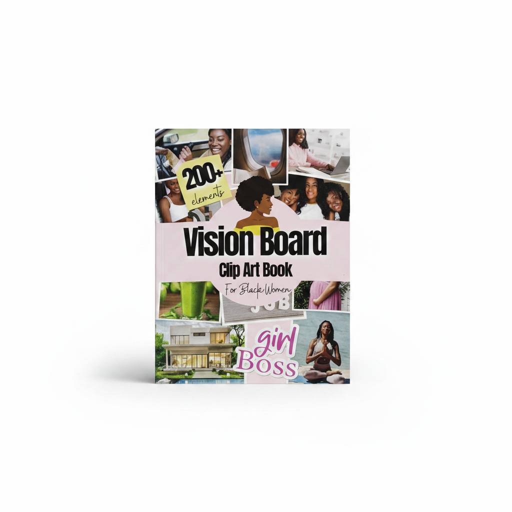 Crea tu Futuro: Libro de Recortes Vision Board para Mujeres Negras