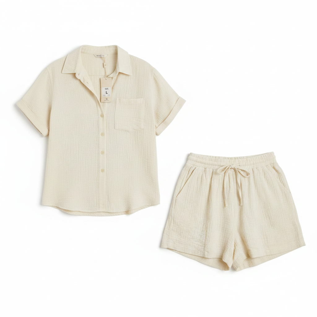 Conjunto de Camisa y Shorts Size L