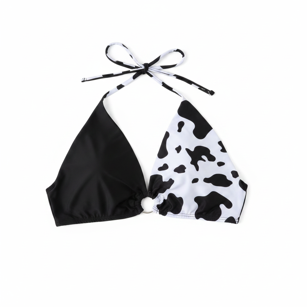 Pantalón de chándal con estampado de vaca  size M