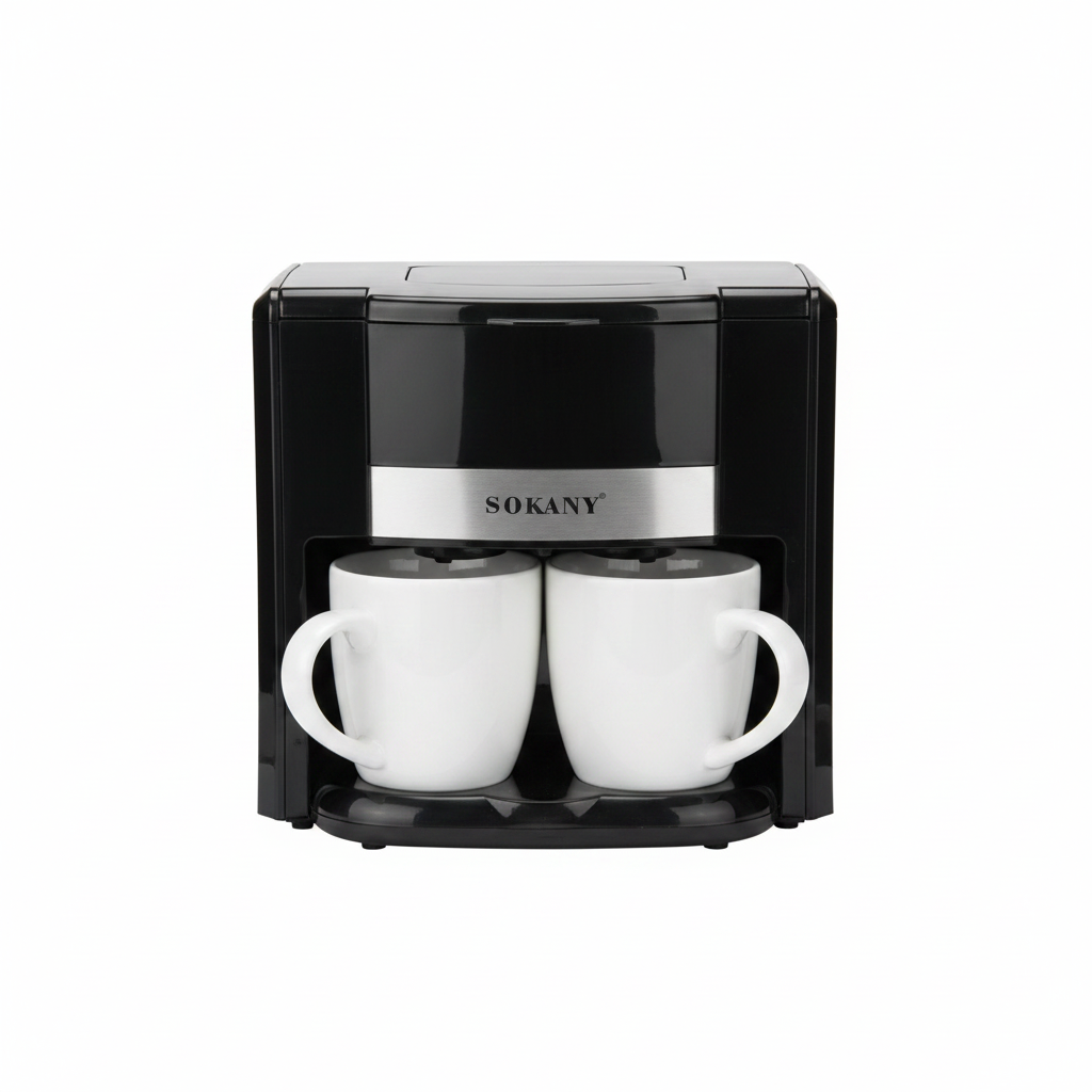 Cafetera Sokany Doble Taza