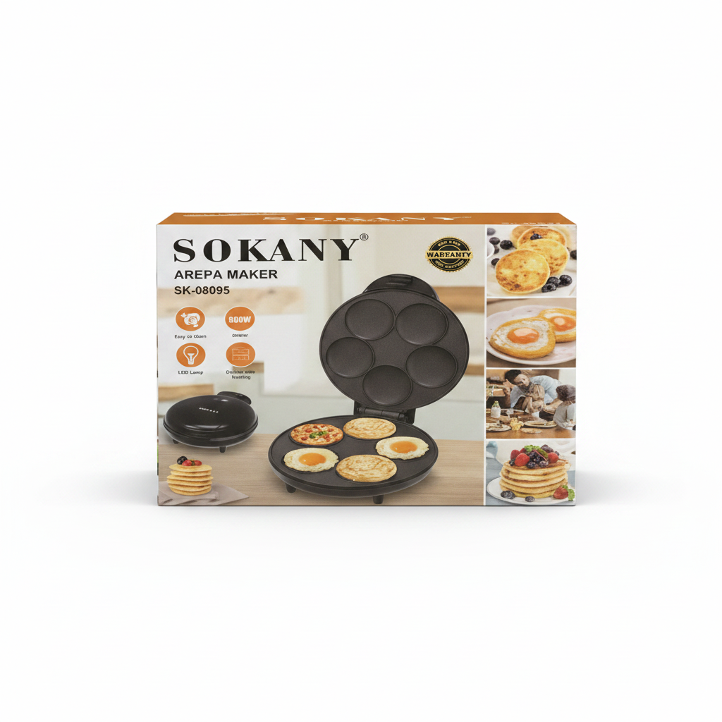 Máquina para Arepas Sokany 900W