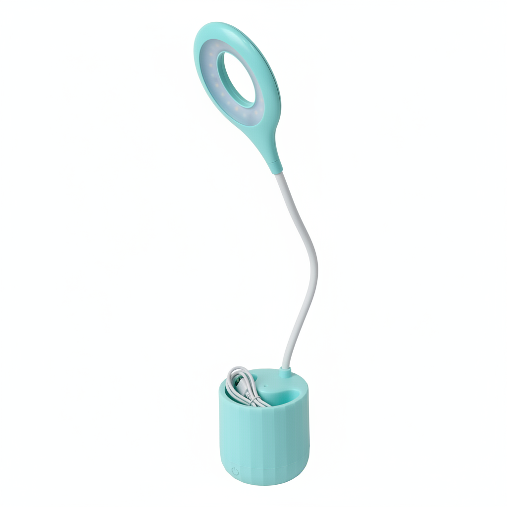 Lampara de Escritorio LED Recargable Az Azu Azul 1 15 15 c 15 cm