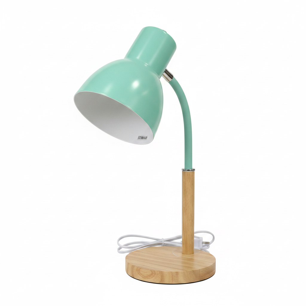 Lámpara de escritorio 1 10 10c 10cm Az Azu Azul
