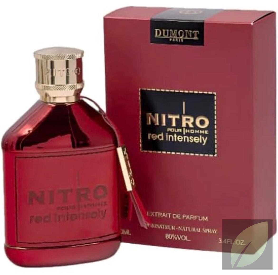 Perfume Nitro Red Intensely Pour Homme Dumont Paris – Extrait de Parfum 100ml
