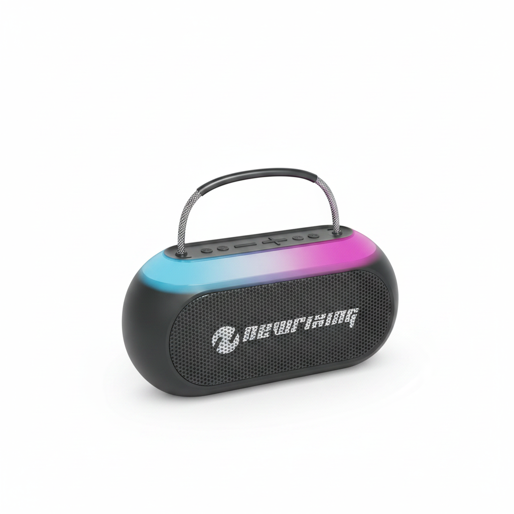 Bocina Bluetooth New Rixing con Luces LED
