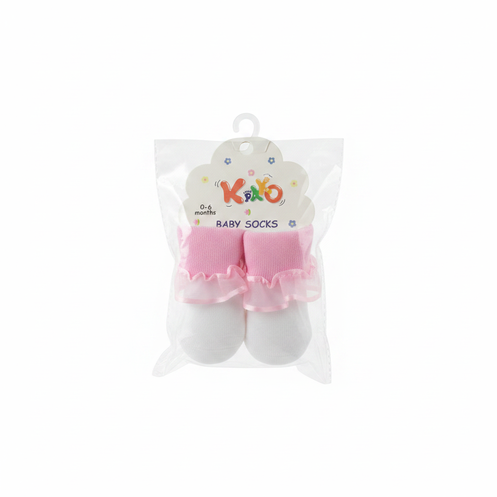 Calcetines para bebé 0-6 meses Bl Bla Blan Blanc Blanco 0-6M