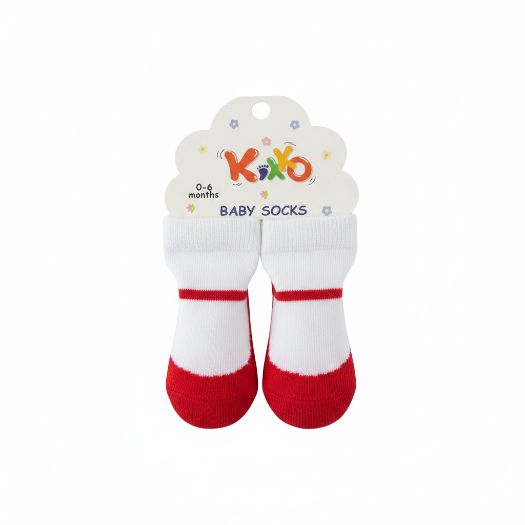 Calcetines para Bebé Rojo 0-6 months