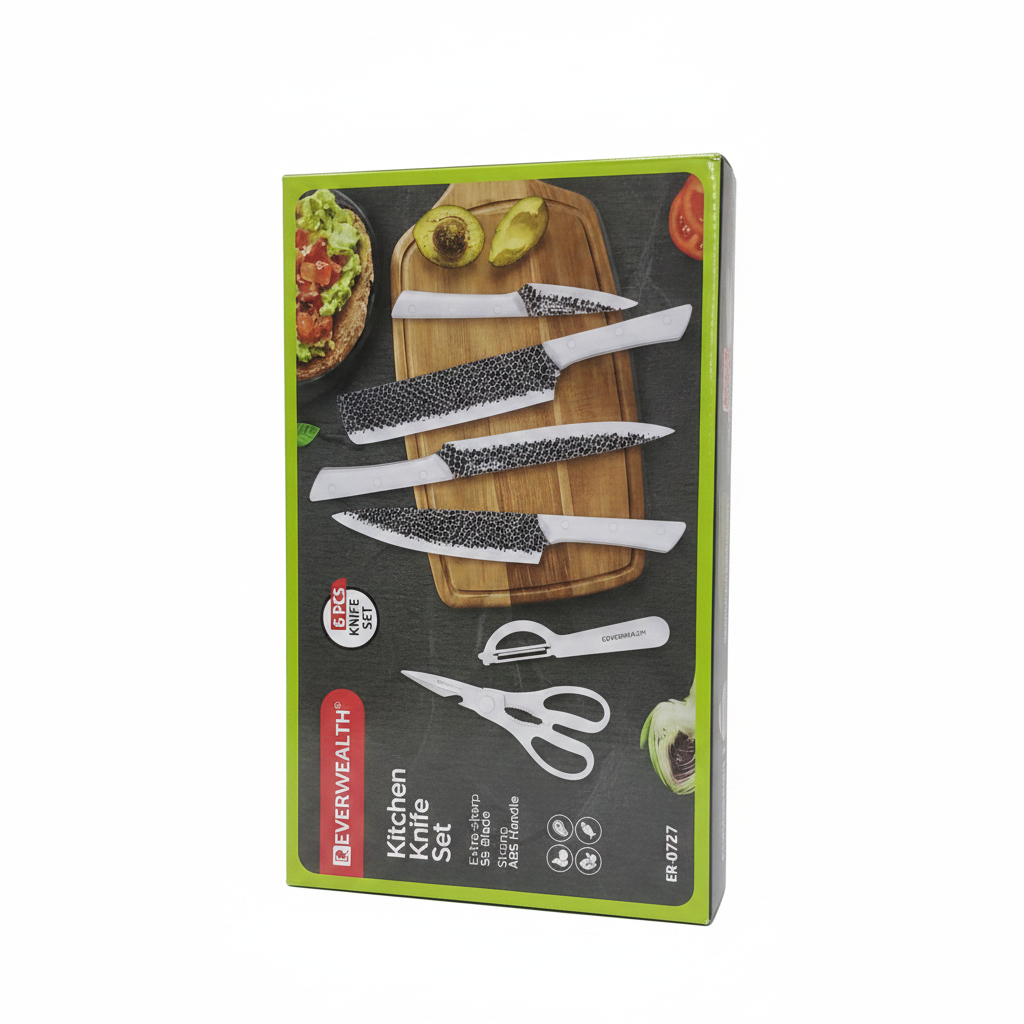 Set de 6 Cuchillos de Cocina 6 PCS