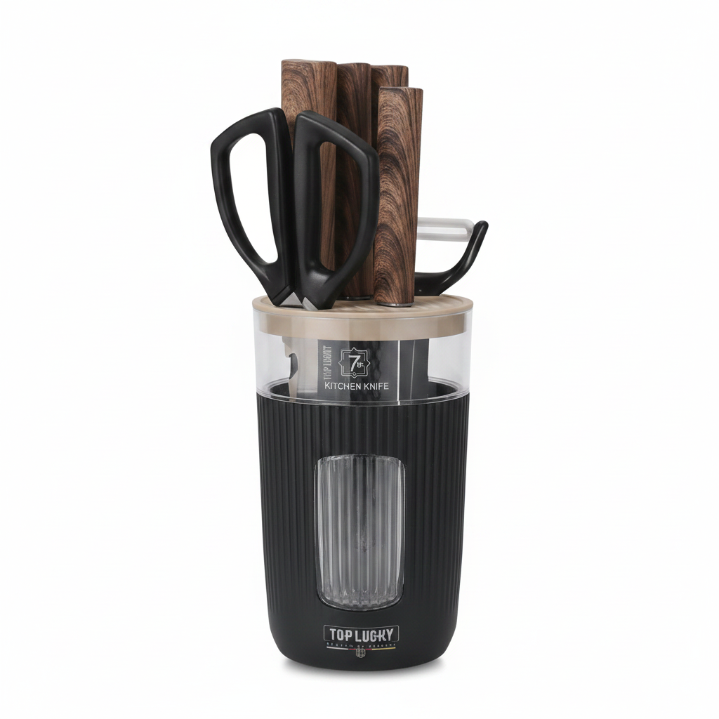 Set de 7 Cuchillos de Cocina Top Lucky 7 PCS