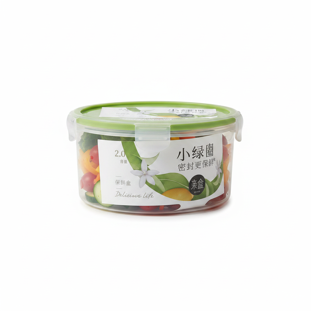 Contenedor de Alimentos Sellado 2 Litros 2.0 L