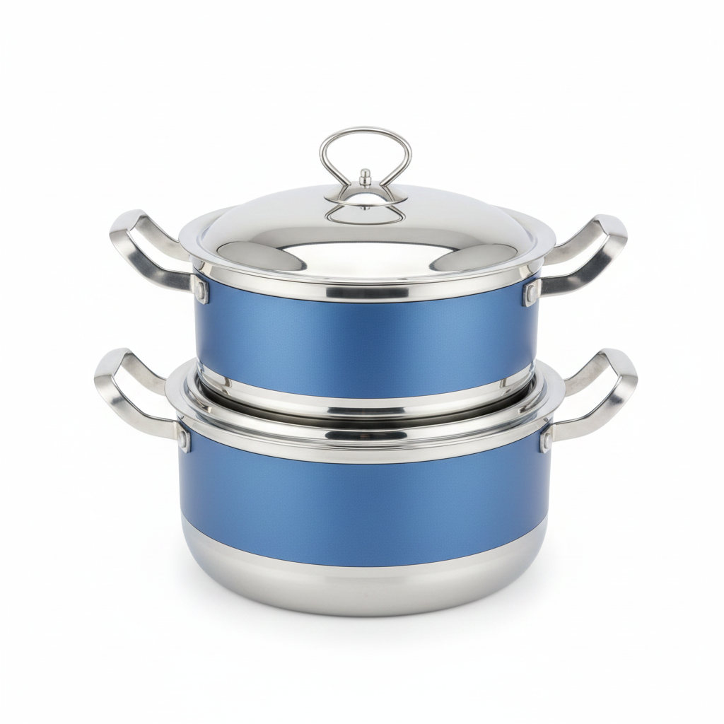 Set de Ollas Azul