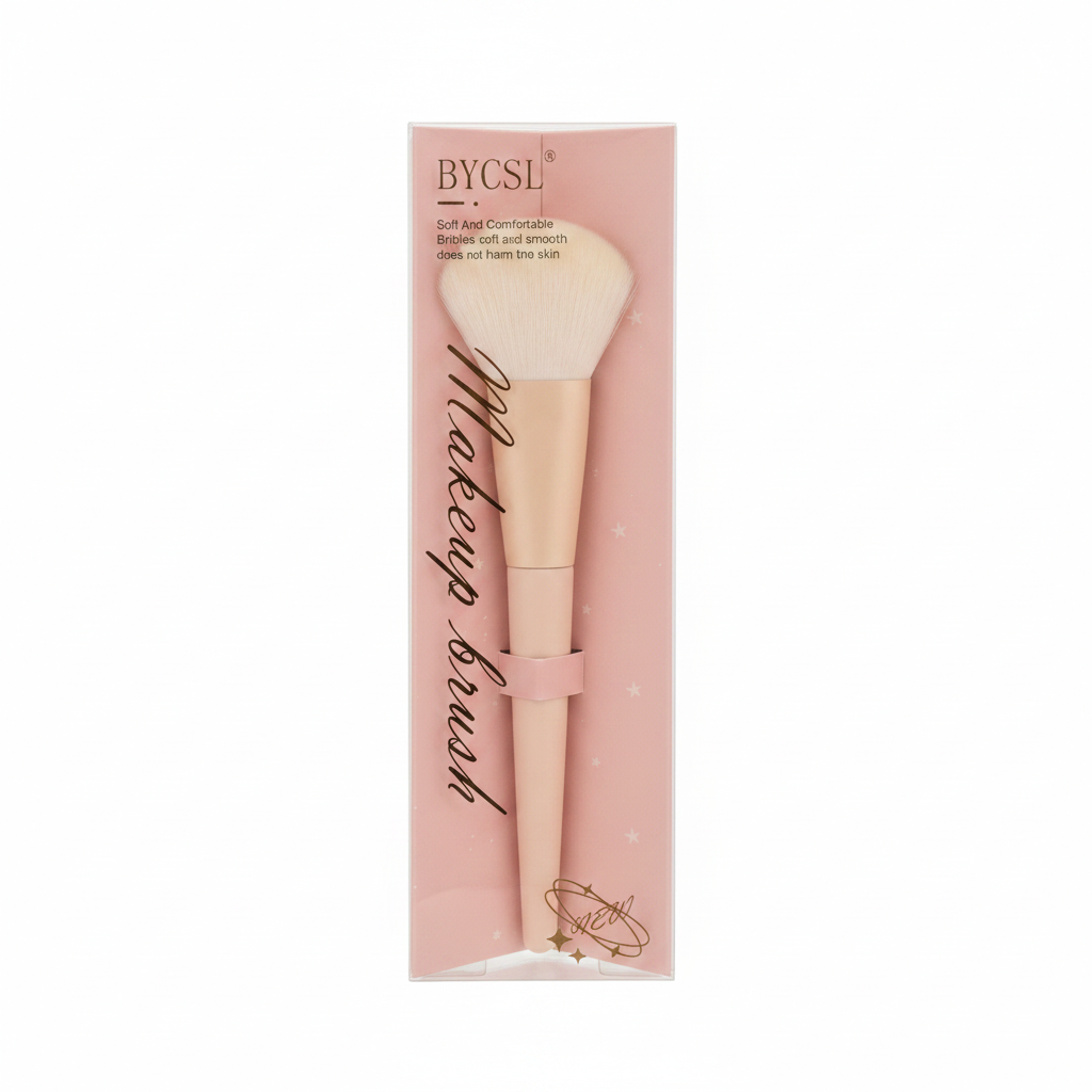 Brocha de Maquillaje BYCSL Brocha suave Ros Rosado