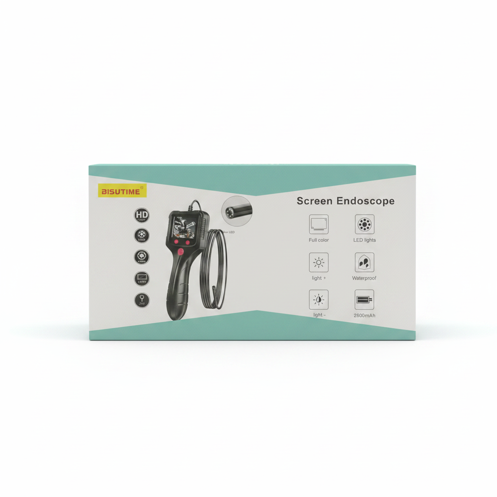 Endoscopio con Pantalla Bisutime 2600mAh