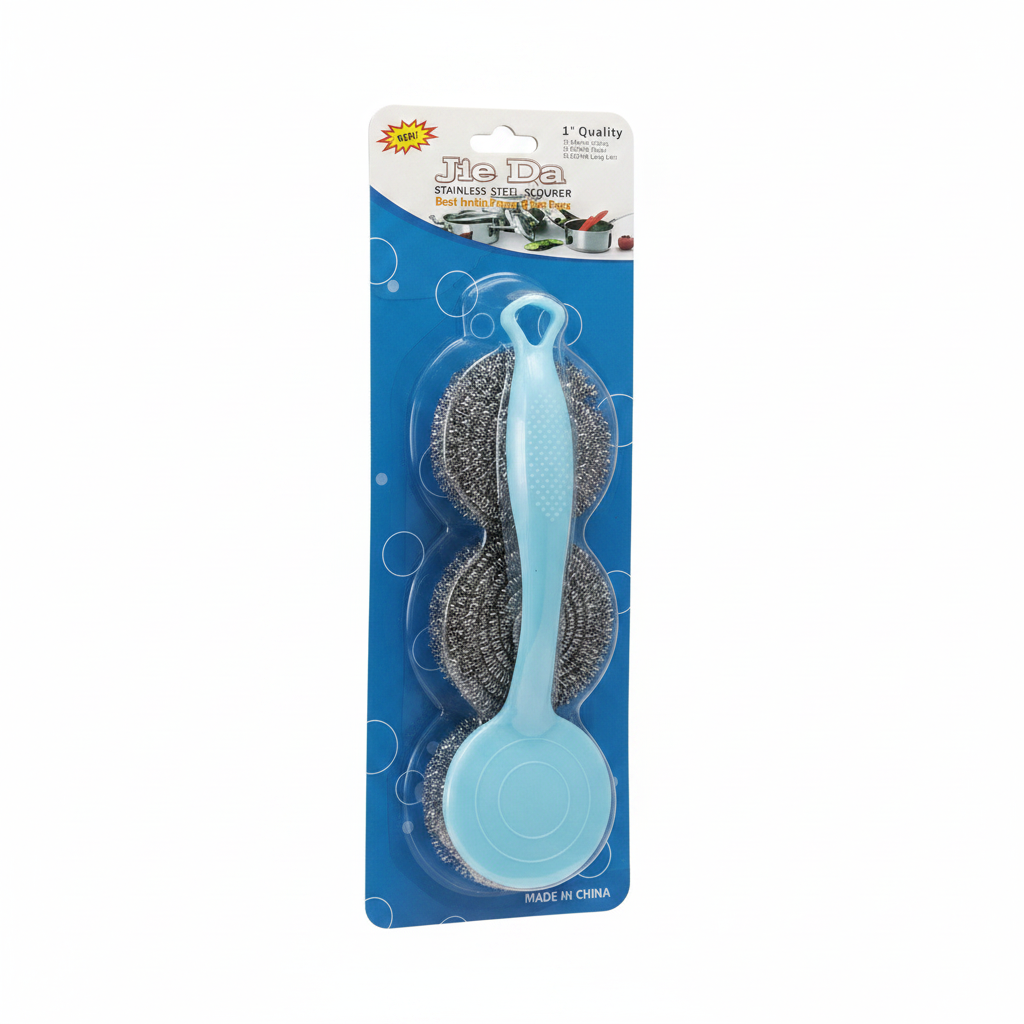 Esponjas de Acero Inoxidable para Cocina 3 Unidades
