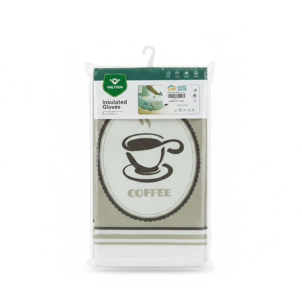 Paños de Cocina con Diseño de Café