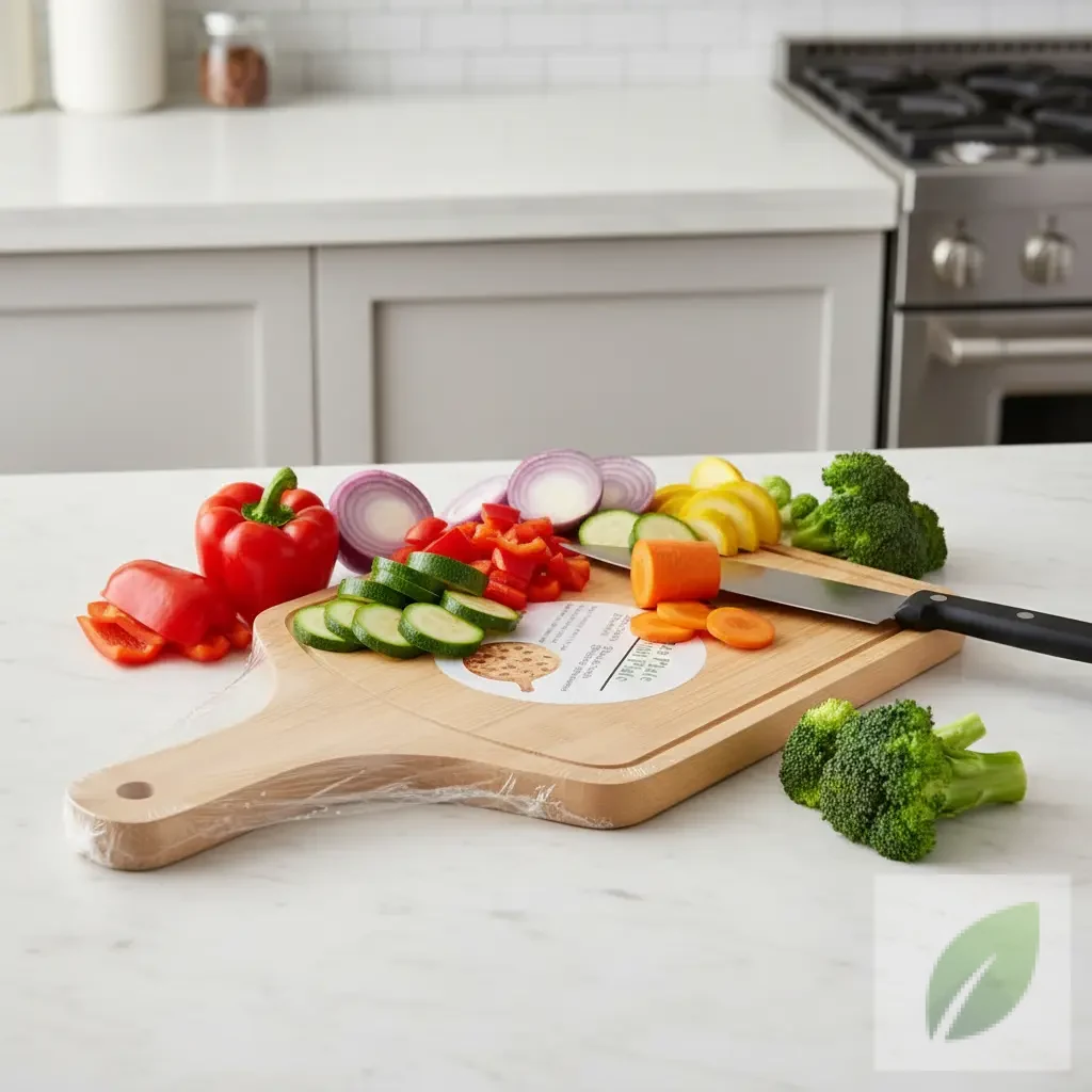 Tabla para Picar Alimentos de Madera Multiusos