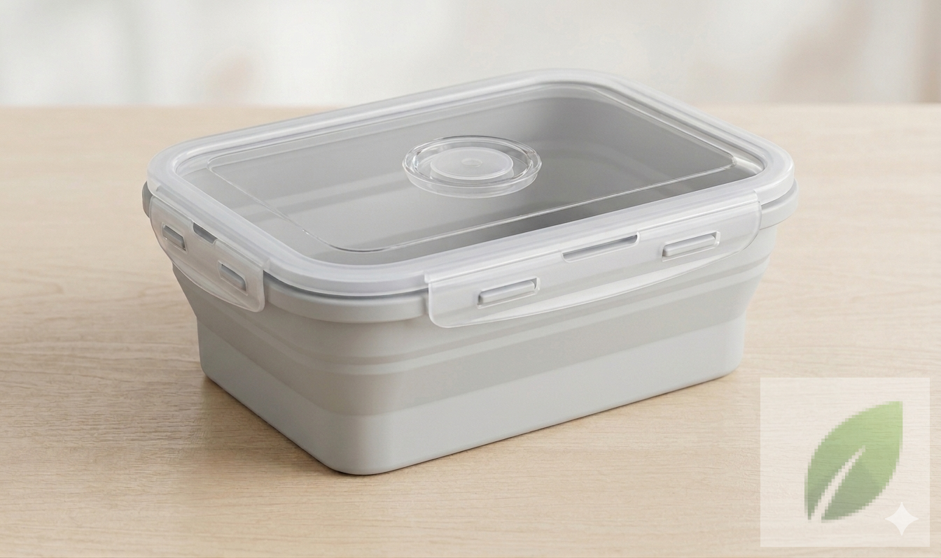 Contenedor Hermético de Cocina Transparente Multiuso para Alimentos