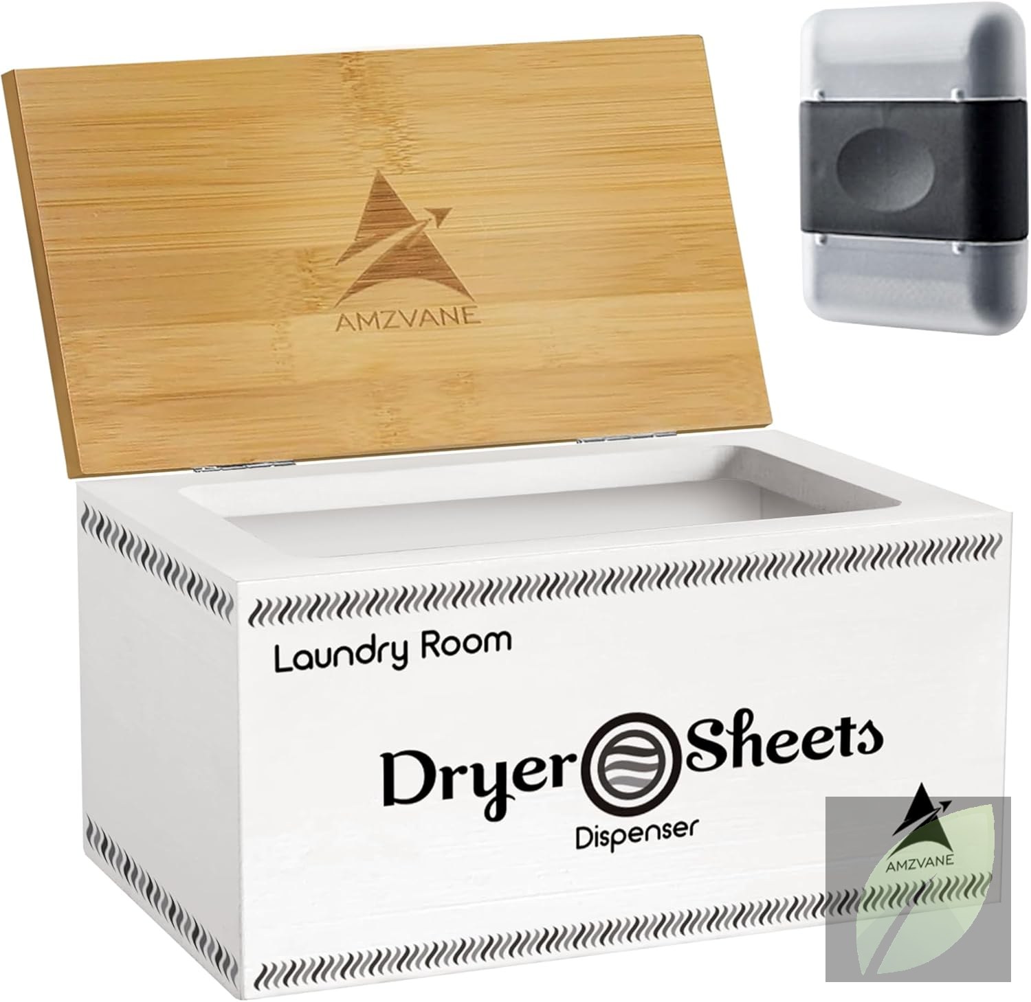 Dispensador de Toallitas para Secadora de Bambú Antideslizante