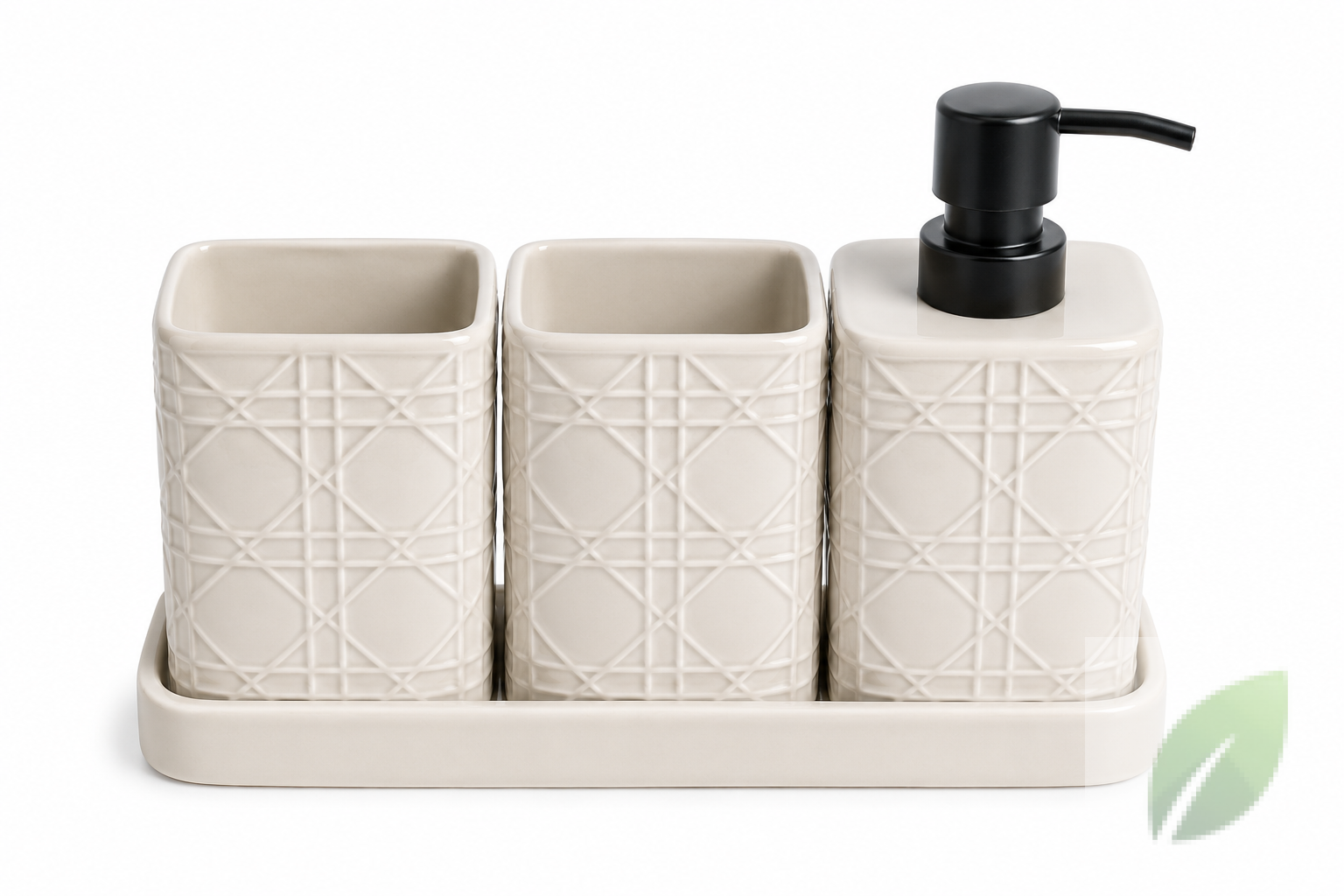 Set de Baño Organizador 4 Piezas JJ53-091