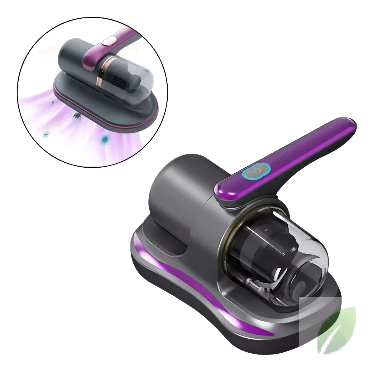 Aspiradora de Ácaros Morada con Luz UVC