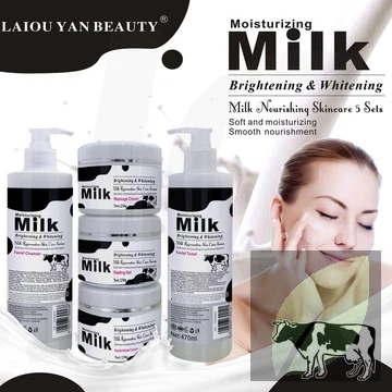 skincare hidrantante 5 pasos de leche