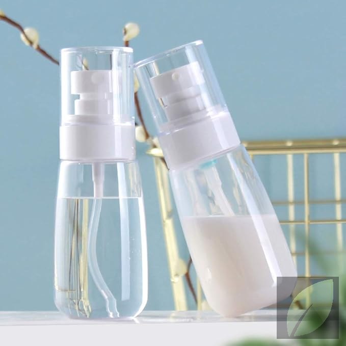 Botella  de 2 Spray Plástica Transparente 100 ml