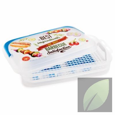 Barbecue Satisfaction , Contenedor de 3 piezas