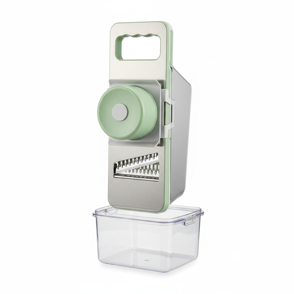 Cortador de Vegetales Multifunción de Acero Inoxidable