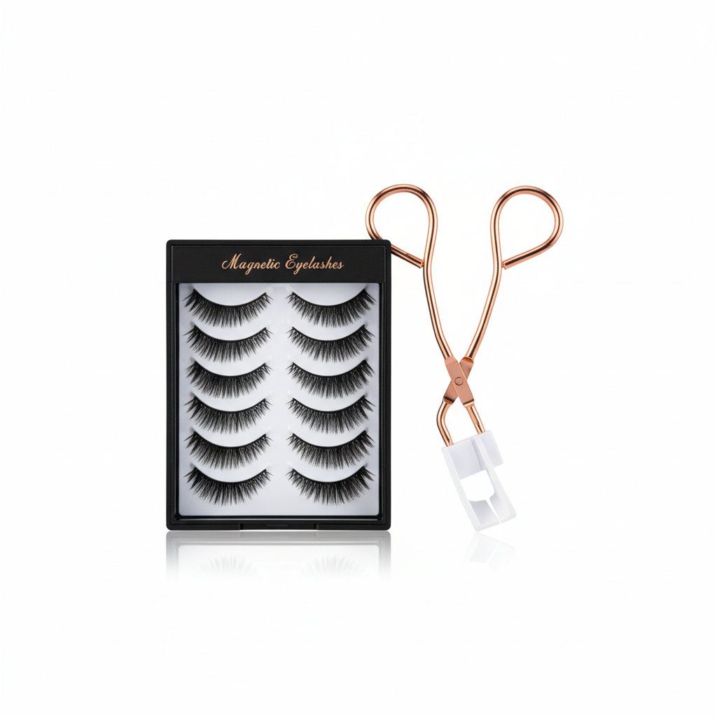 Rose Gold Magnetic Eyelashes Kit