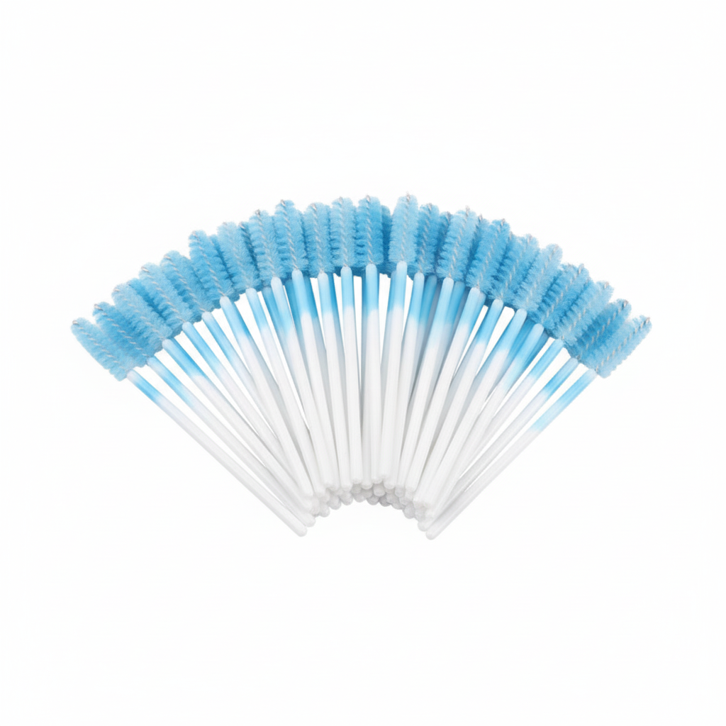Blue Disposable Makeup Applicators