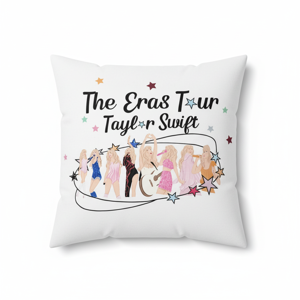 Taylor Swift The Eras Tour Pillowcase